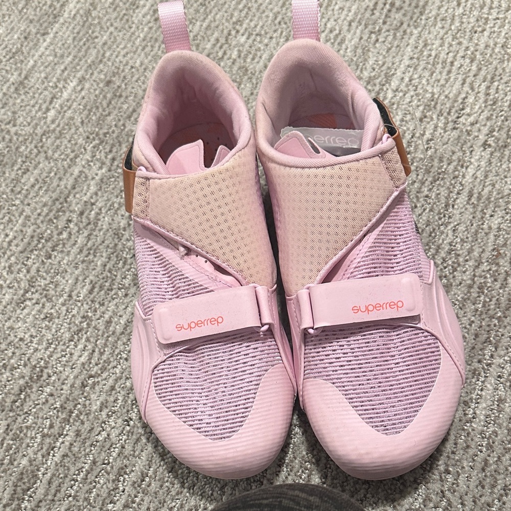 Nike SuperRep Light Pink cycle spin shoes